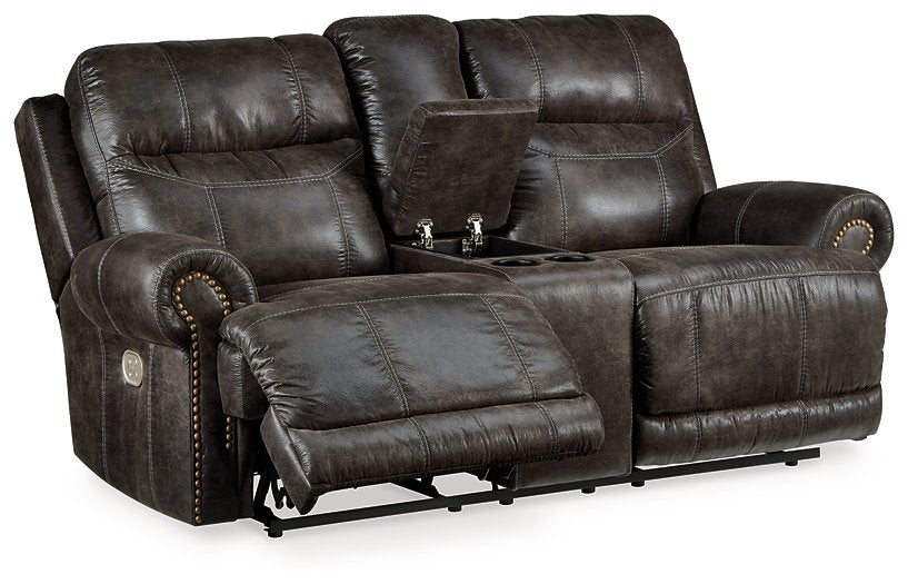 Grearview Power Reclining Loveseat with Console - Pull Up A Couch