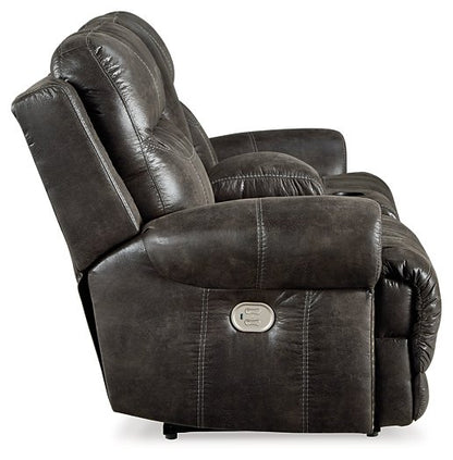 Grearview Power Reclining Loveseat with Console - Pull Up A Couch