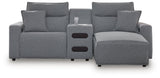 Modmax Power Reclining Sectional with Chaise