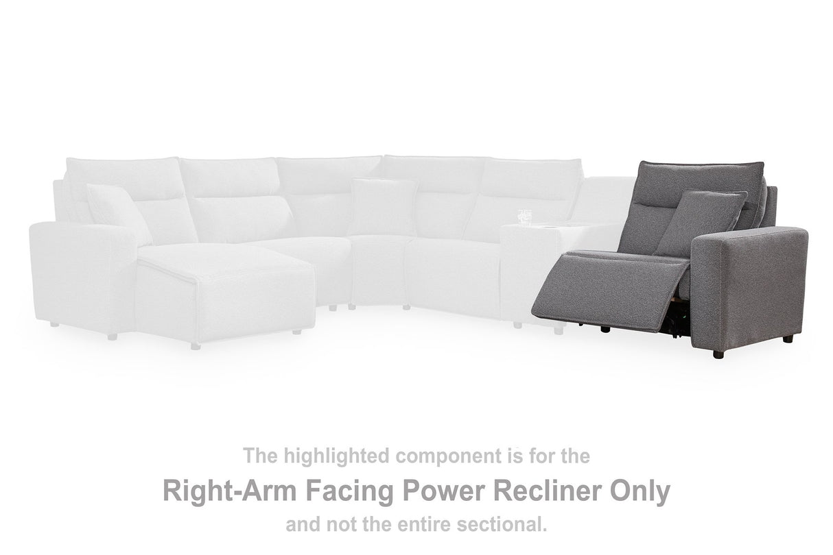 Modmax Reclining Sectional with Audio Consoles