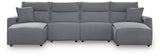 Modmax Power Reclining Sectional with Chaise