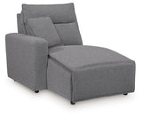 ModMax II Reclining Sectional with Chaise and Audio Console