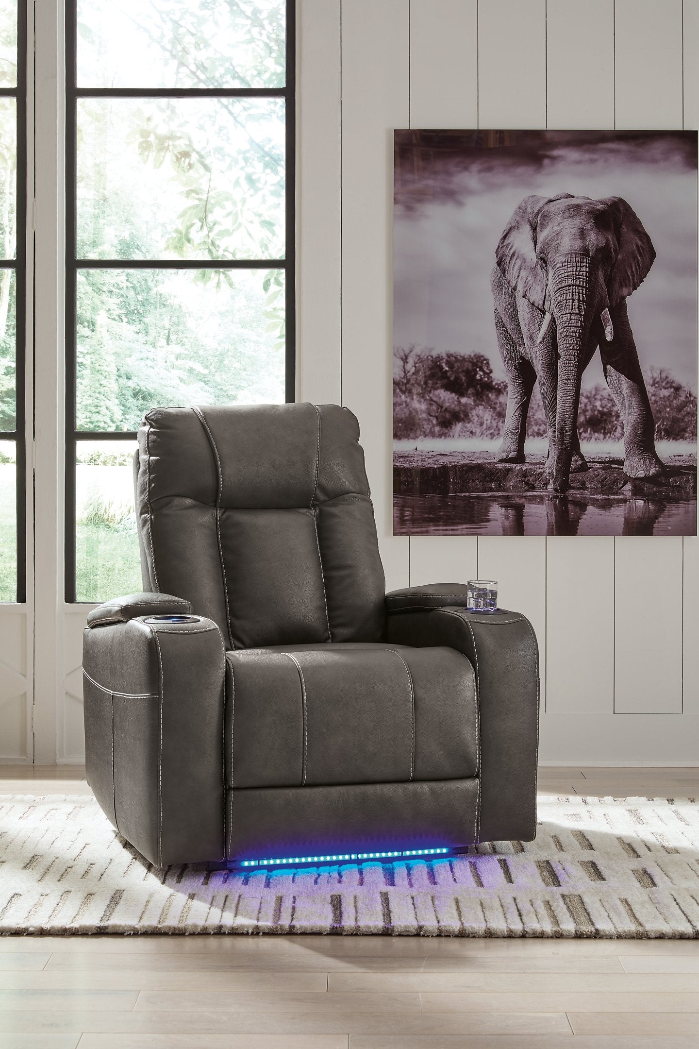 Feazada Power Recliner - Pull Up A Couch