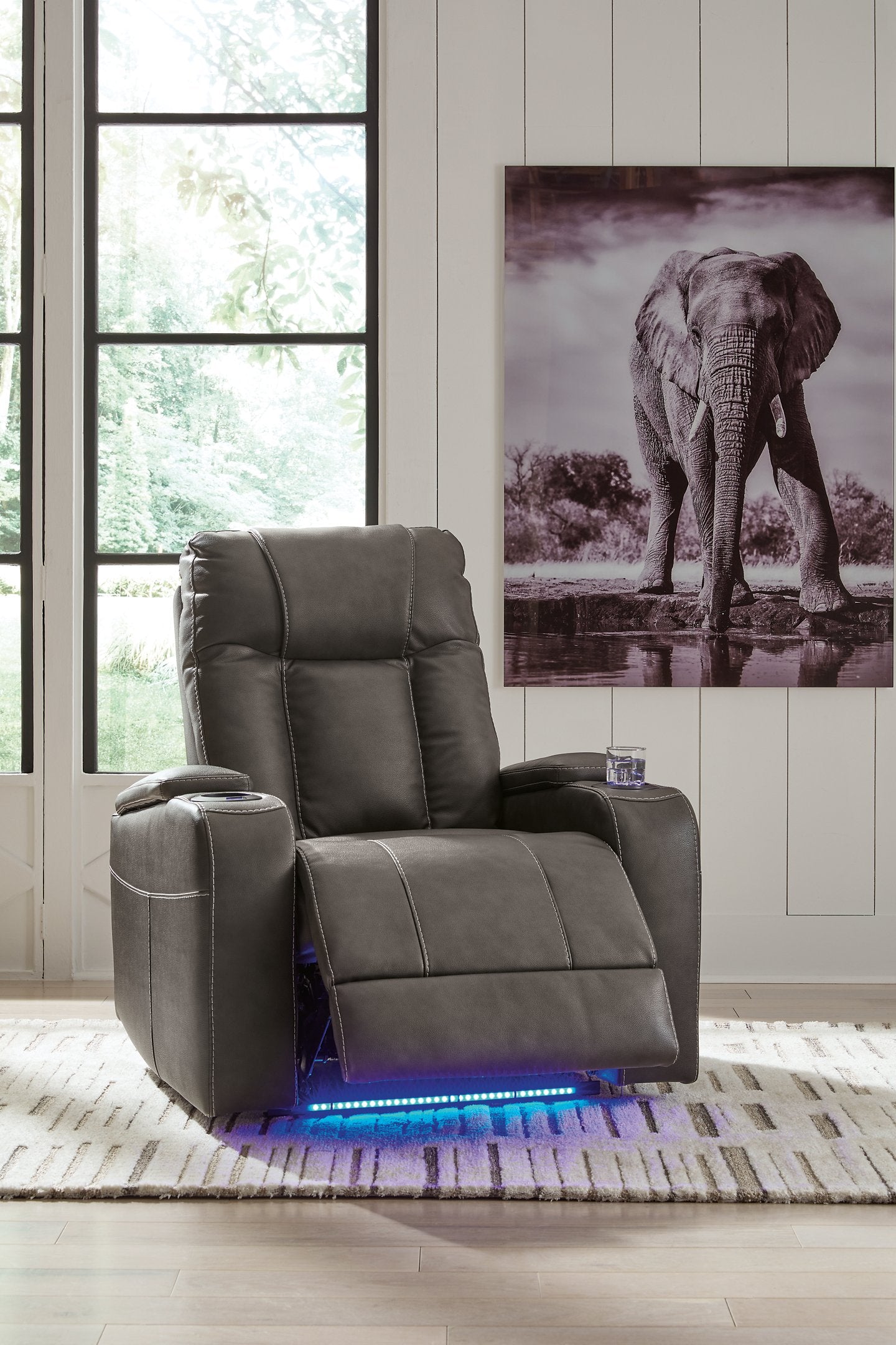 Feazada Power Recliner - Pull Up A Couch