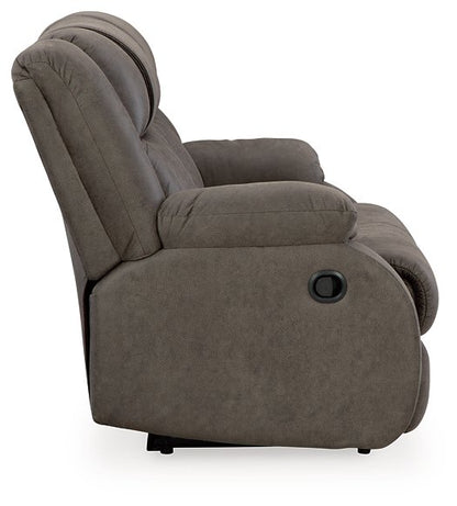 First Base Reclining Loveseat - Pull Up A Couch