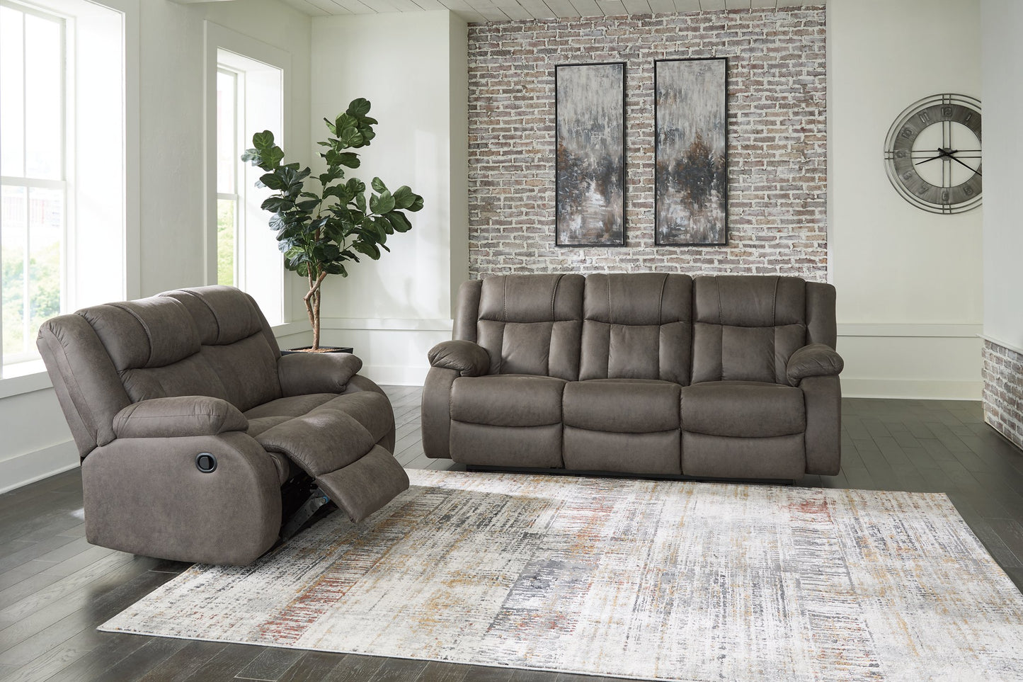 First Base Living Room Set - Pull Up A Couch