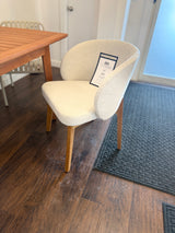 23" Dining Armchair (Camellia Ivory) - Pull Up A Couch