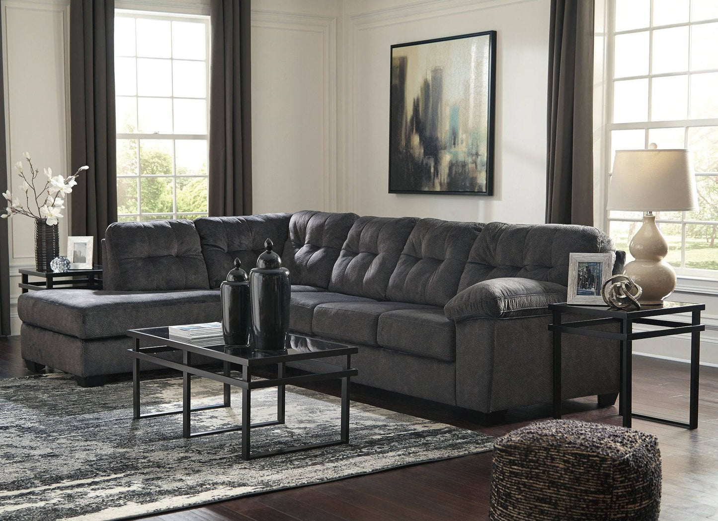 Accrington 2-Piece Sectional with Chaise - Pull Up A Couch