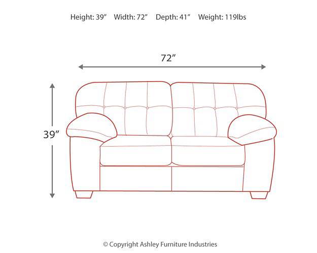 Accrington Loveseat - Pull Up A Couch