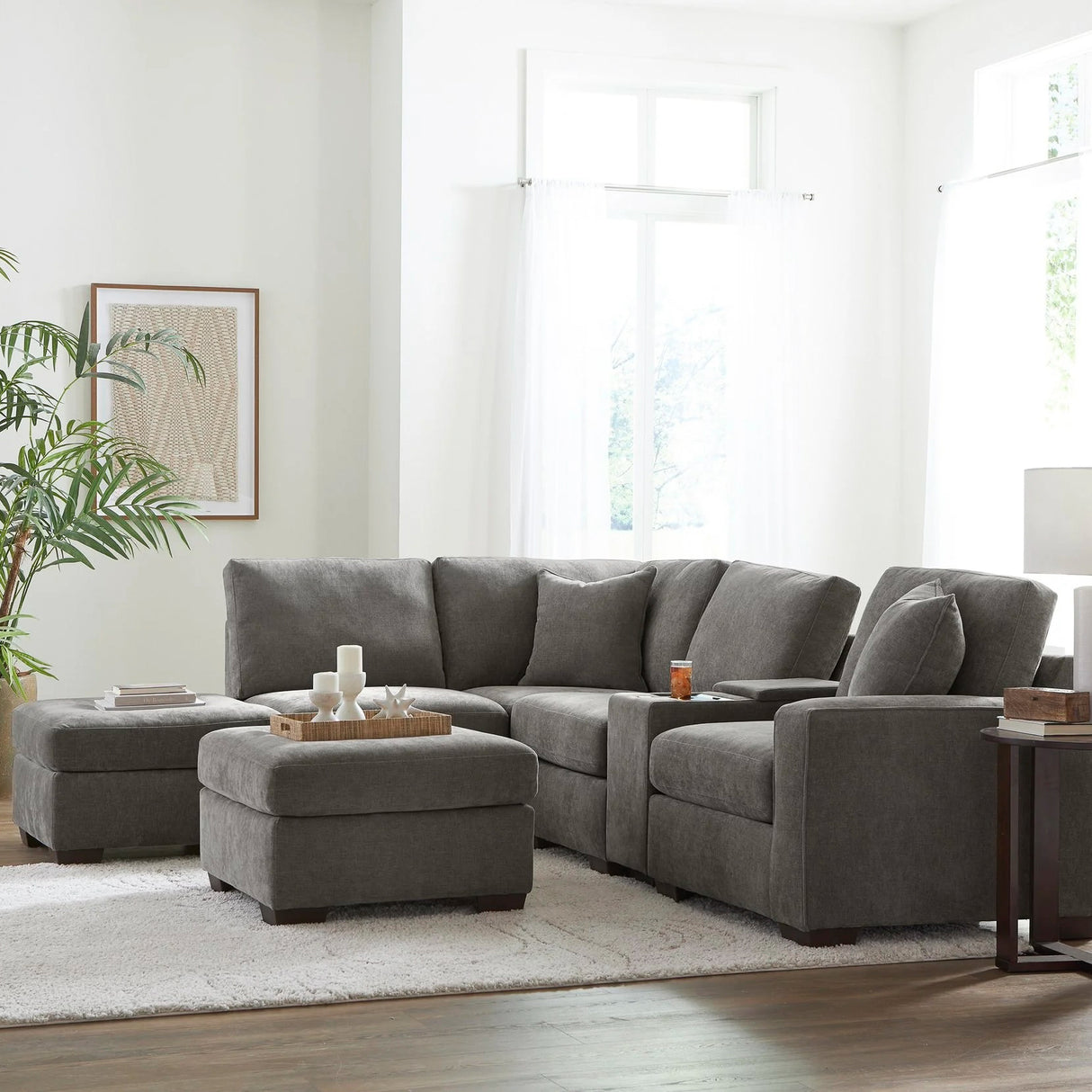 LoungeCraft Corner Sectional (5pc)