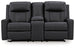 Mackmenville Reclining Loveseat with Console