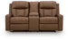 Mackmenville Reclining Loveseat with Console