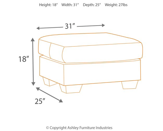 Darcy Ottoman - Pull Up A Couch