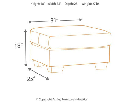 Darcy Ottoman - Pull Up A Couch