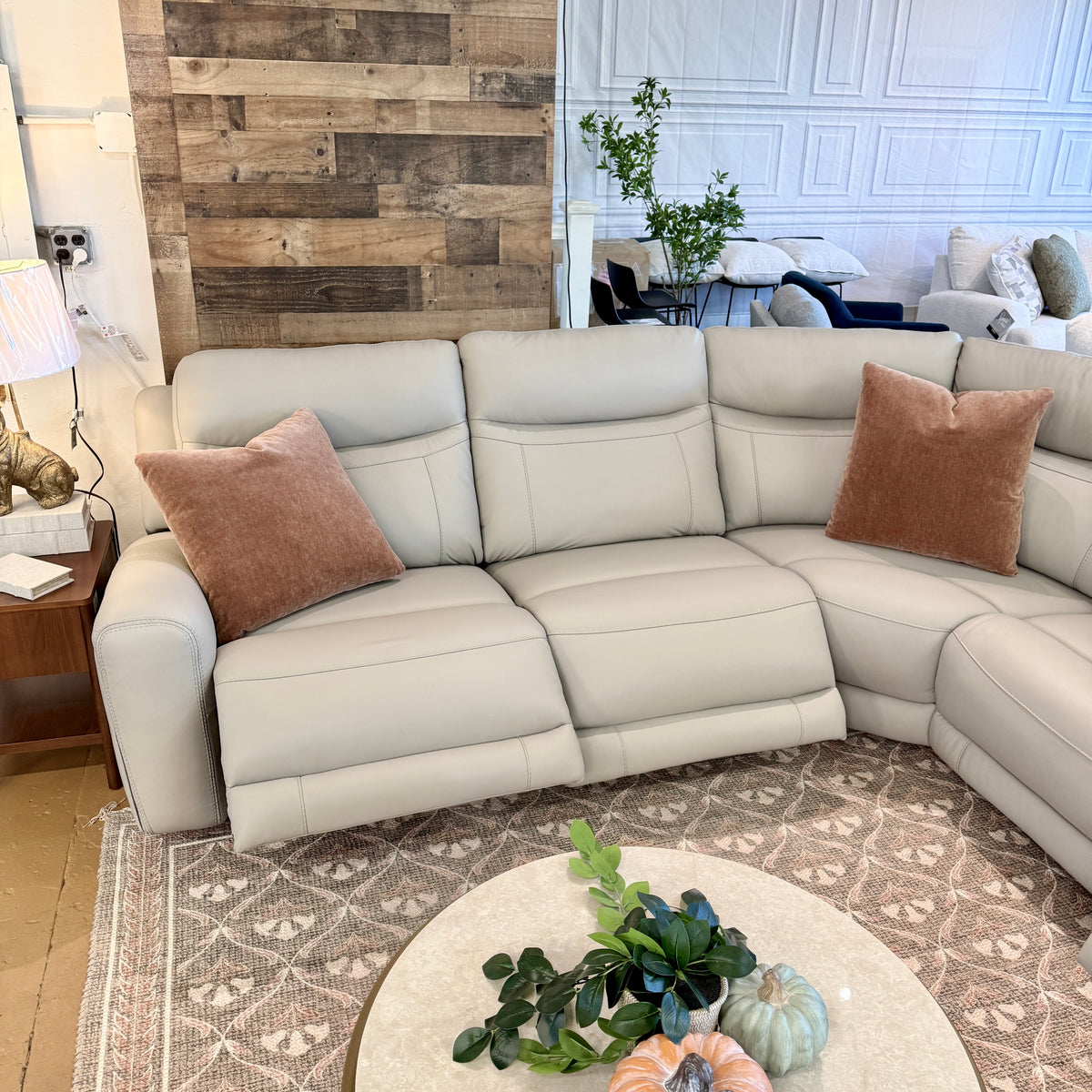 Salerno Power Reclining Sectional (5pc)
