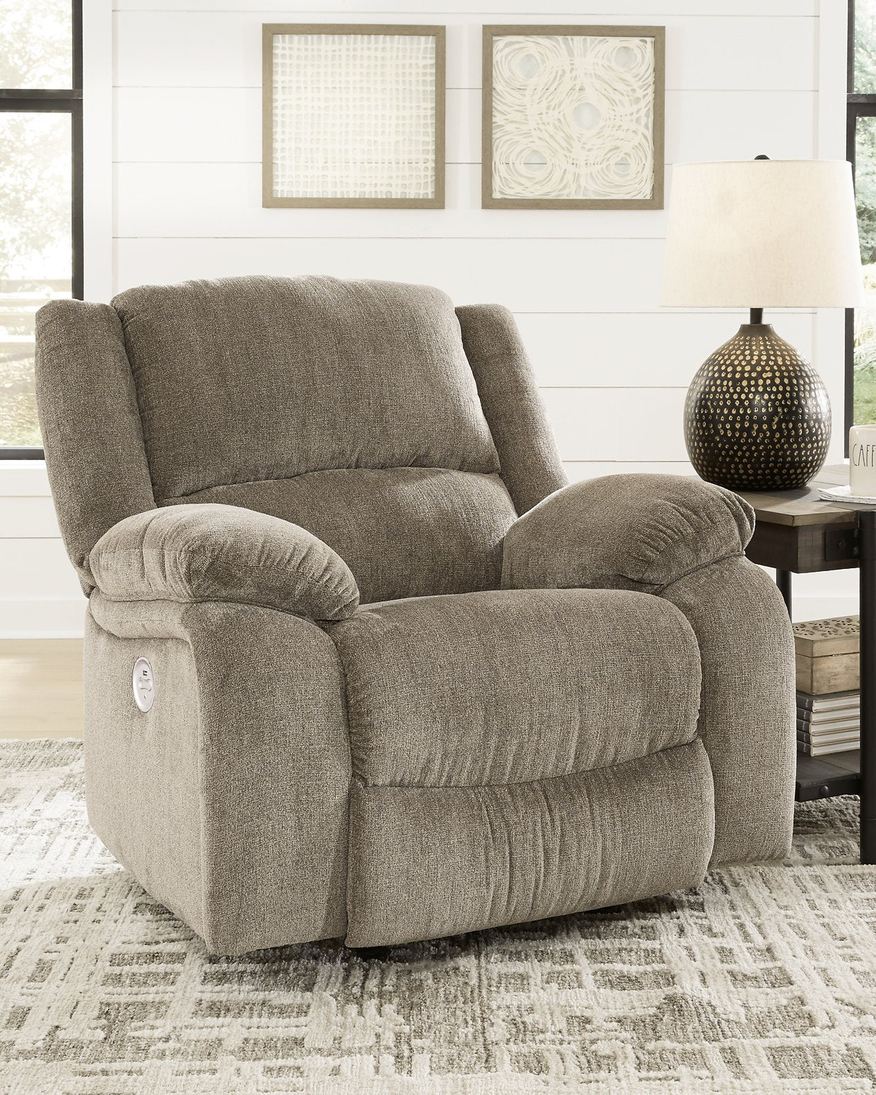 Draycoll Power Recliner - Pull Up A Couch