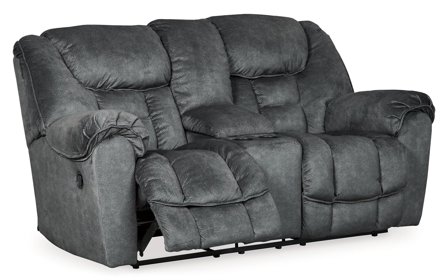 Capehorn Reclining Loveseat with Console - Pull Up A Couch