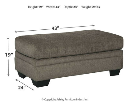 Dorsten Ottoman - Pull Up A Couch