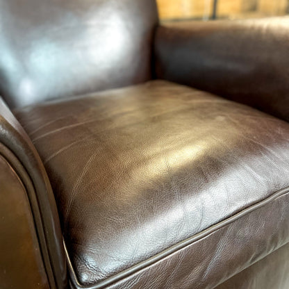 Mitchell Gold Bob Williams Leather Club Chair