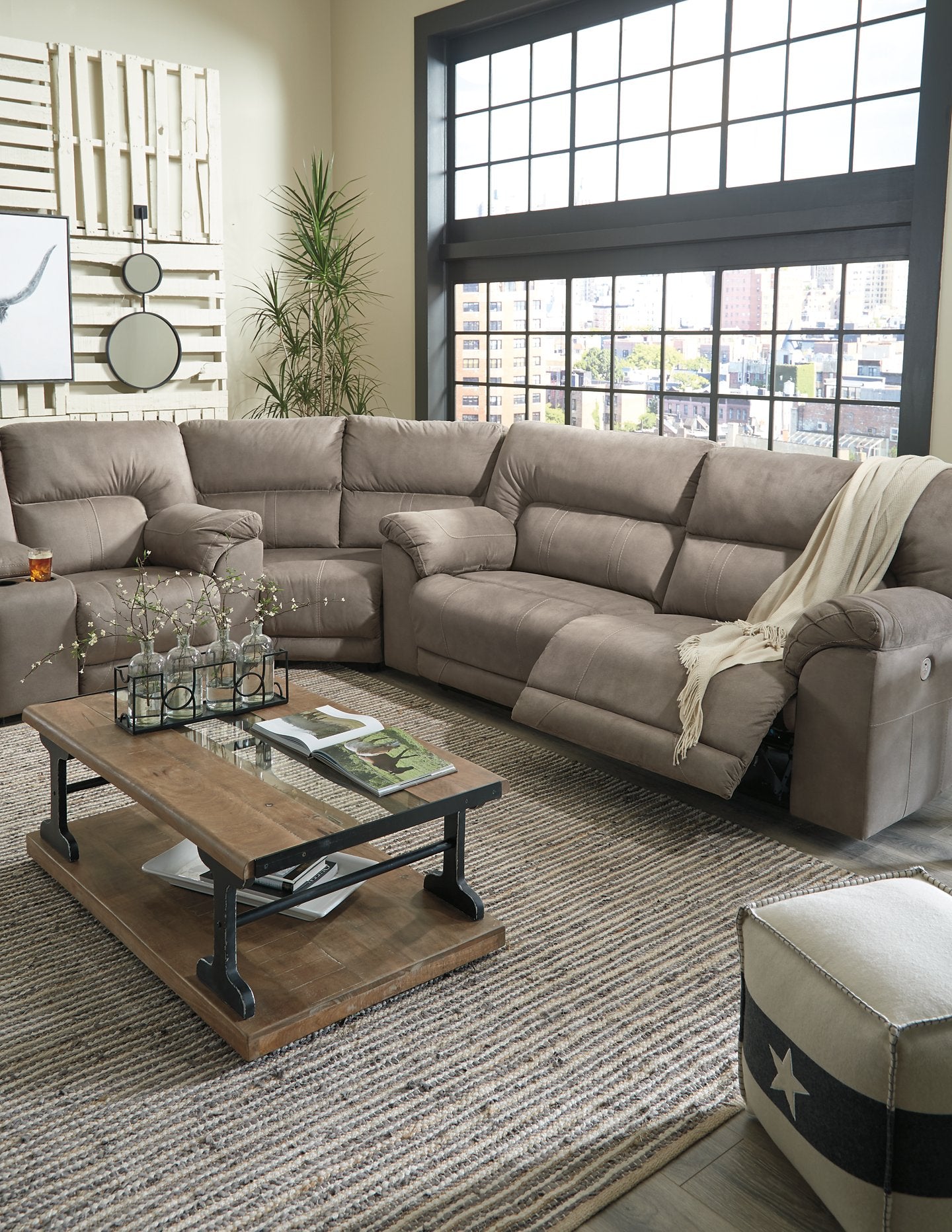 Cavalcade 3-Piece Power Reclining Sectional - Pull Up A Couch