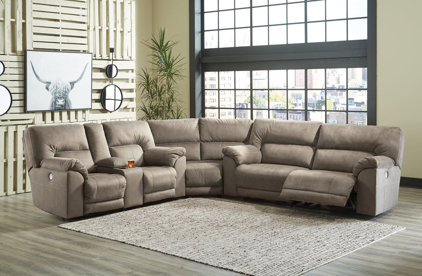 Cavalcade 3-Piece Power Reclining Sectional - Pull Up A Couch