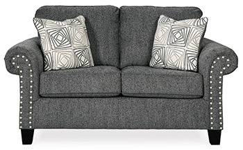 Agleno Loveseat - Pull Up A Couch