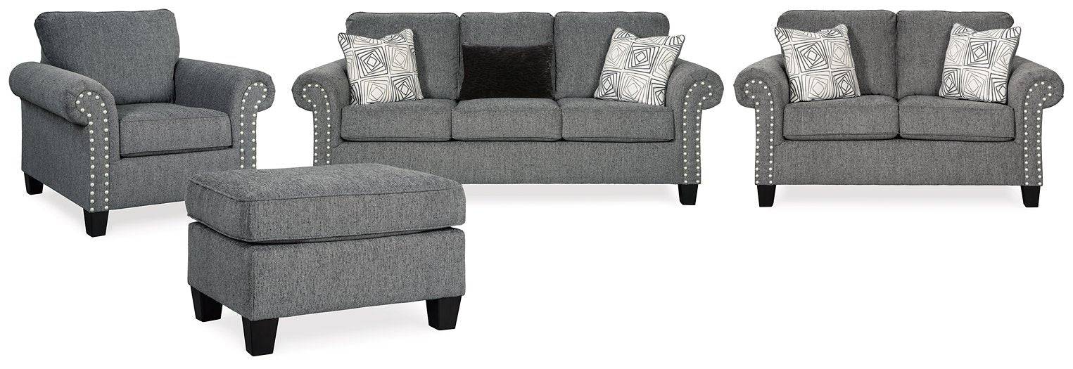 Agleno Living Room Set - Pull Up A Couch