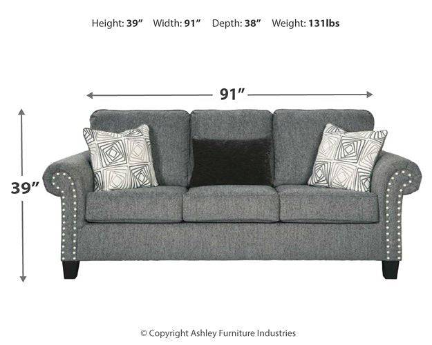 Agleno Living Room Set - Pull Up A Couch