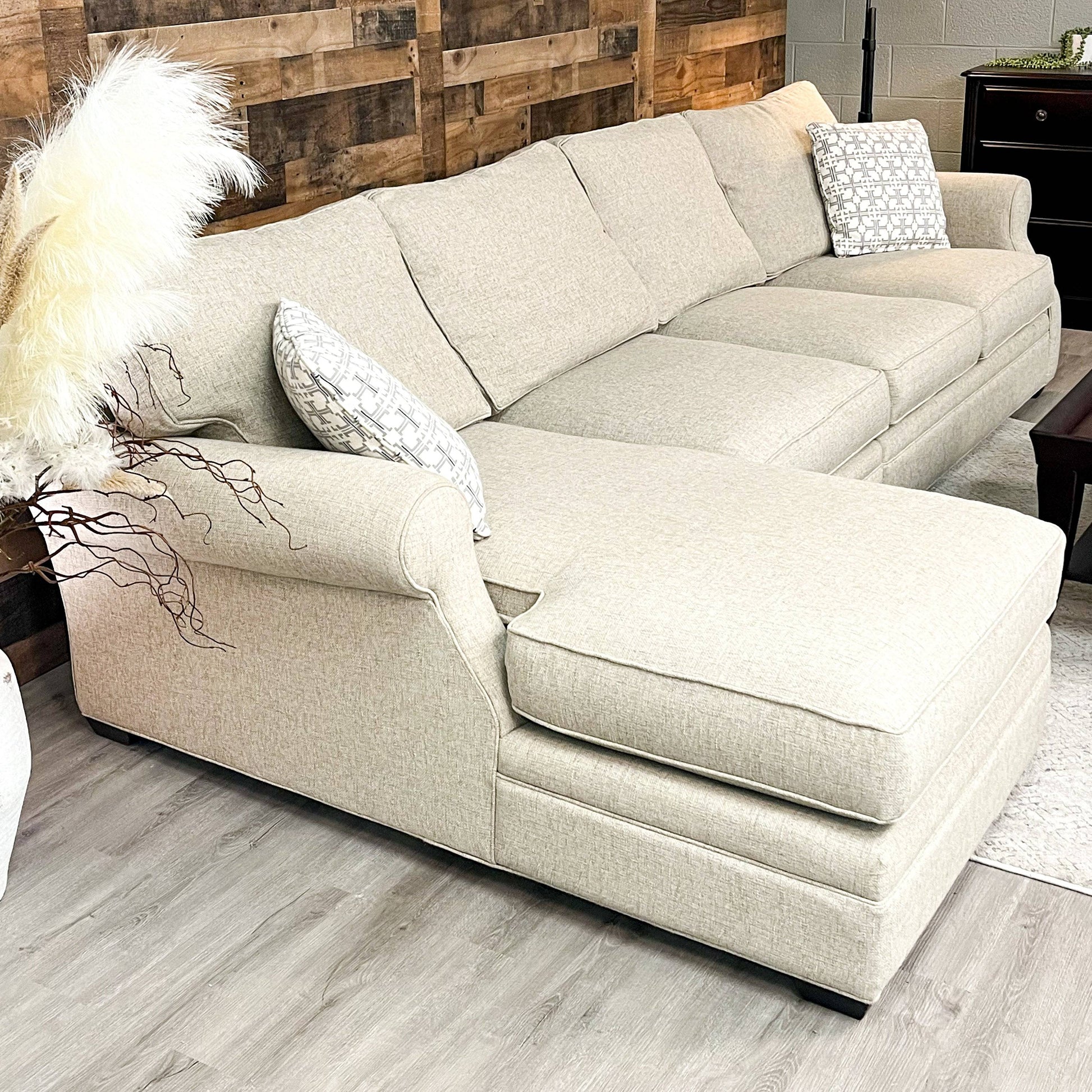 Arhaus Landsbury 3pc Sectional w/Chaise - Pull Up A Couch