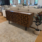 Pull Up A Couch Dayton accent cabinet with sleek design, featuring wood finish and storage drawers against a neutral background.