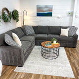 Jonathan Louis 3pc Sectional w/ queen sleeper - Pull Up A Couch