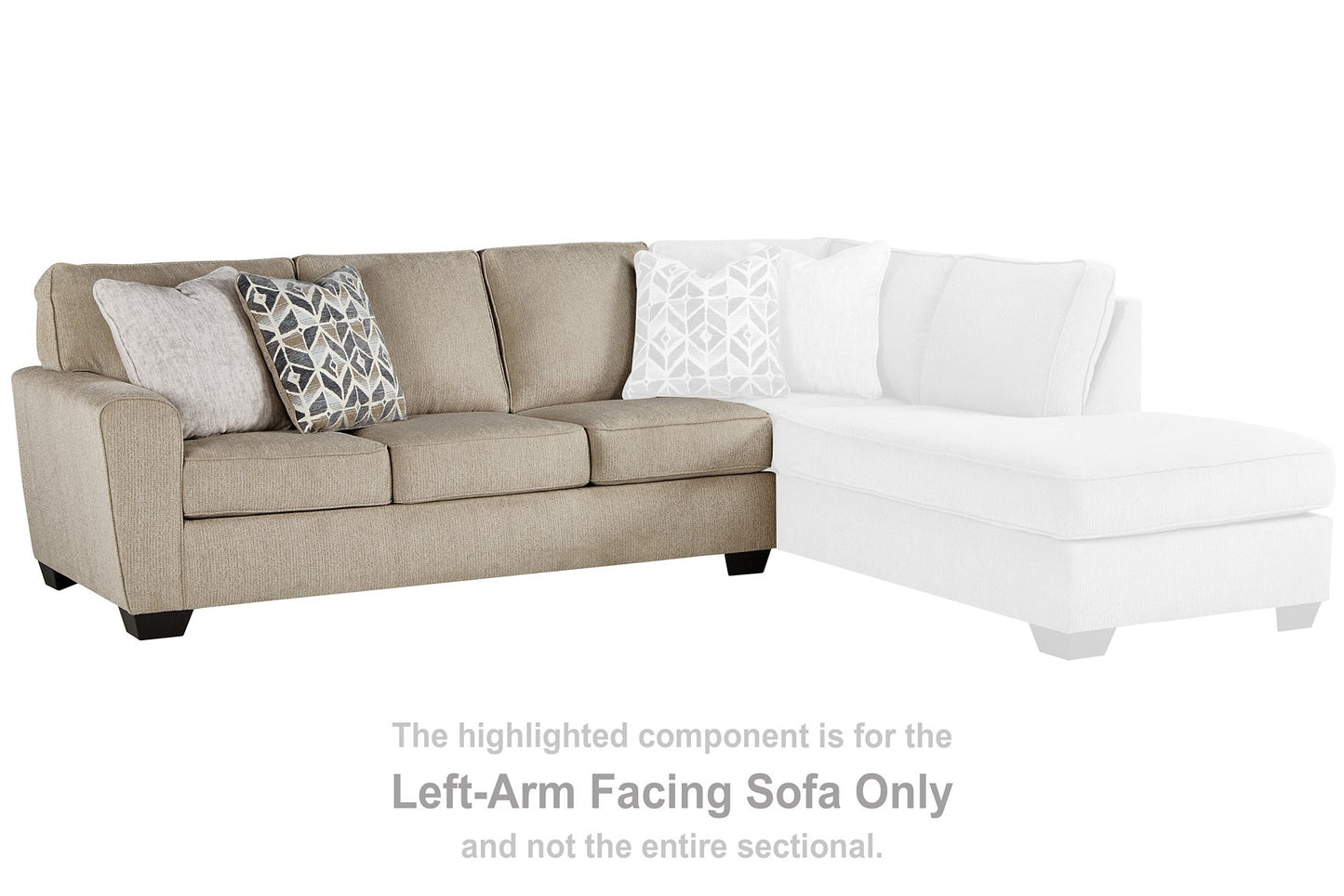 Decelle 2-Piece Sectional with Chaise - Pull Up A Couch