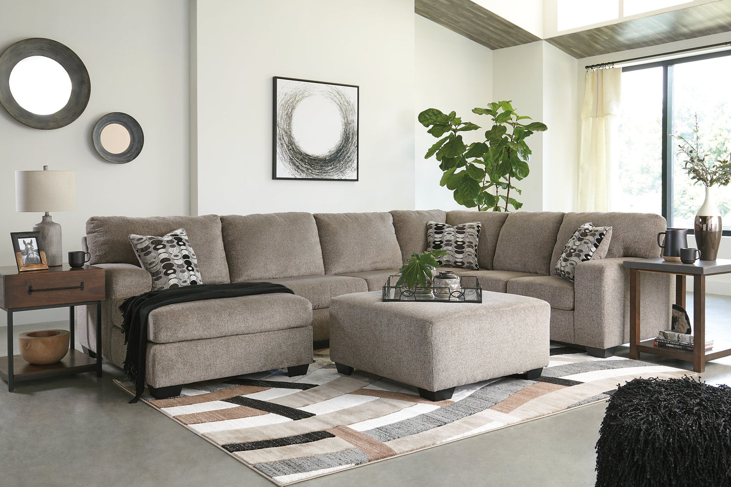 Ballinasloe 3-Piece Sectional with Chaise - Pull Up A Couch