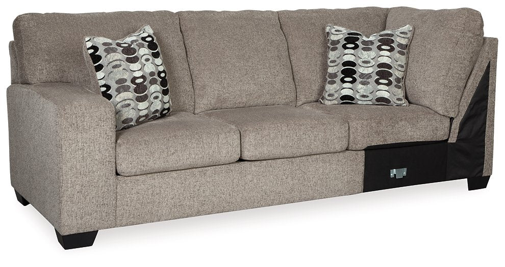 Ballinasloe 3-Piece Sectional with Chaise - Pull Up A Couch