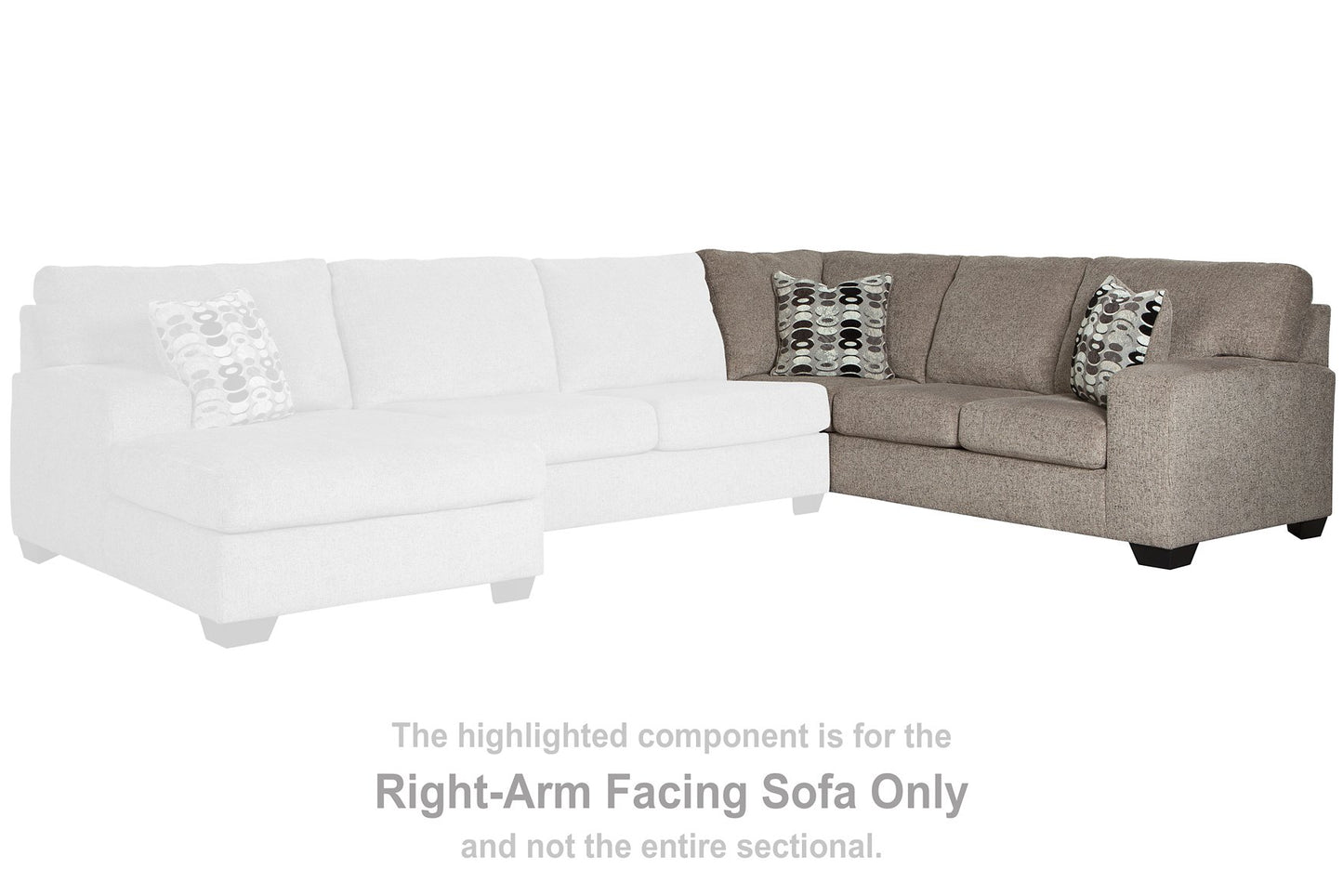 Ballinasloe 3-Piece Sectional with Chaise - Pull Up A Couch