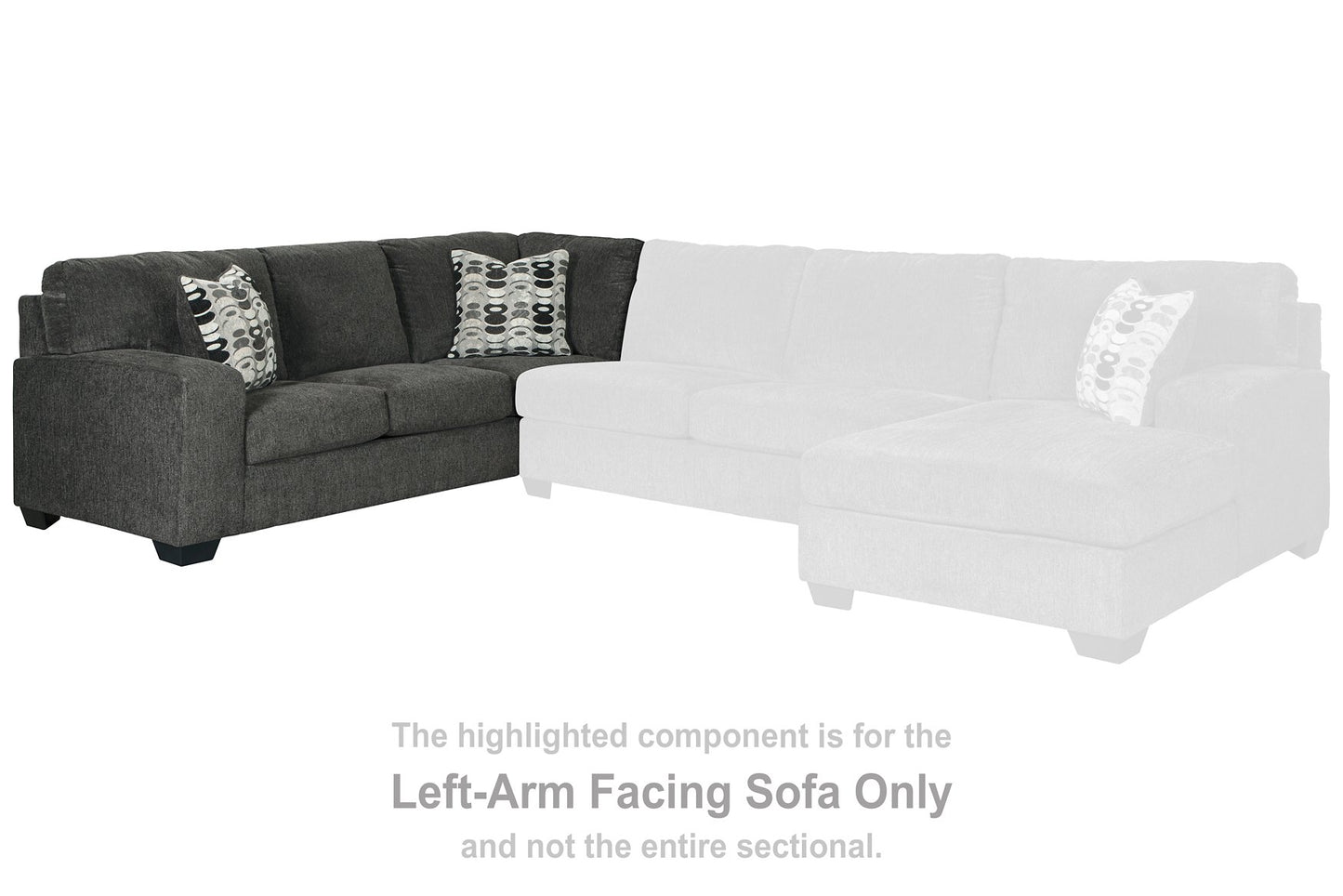 Ballinasloe 3-Piece Sectional with Chaise - Pull Up A Couch