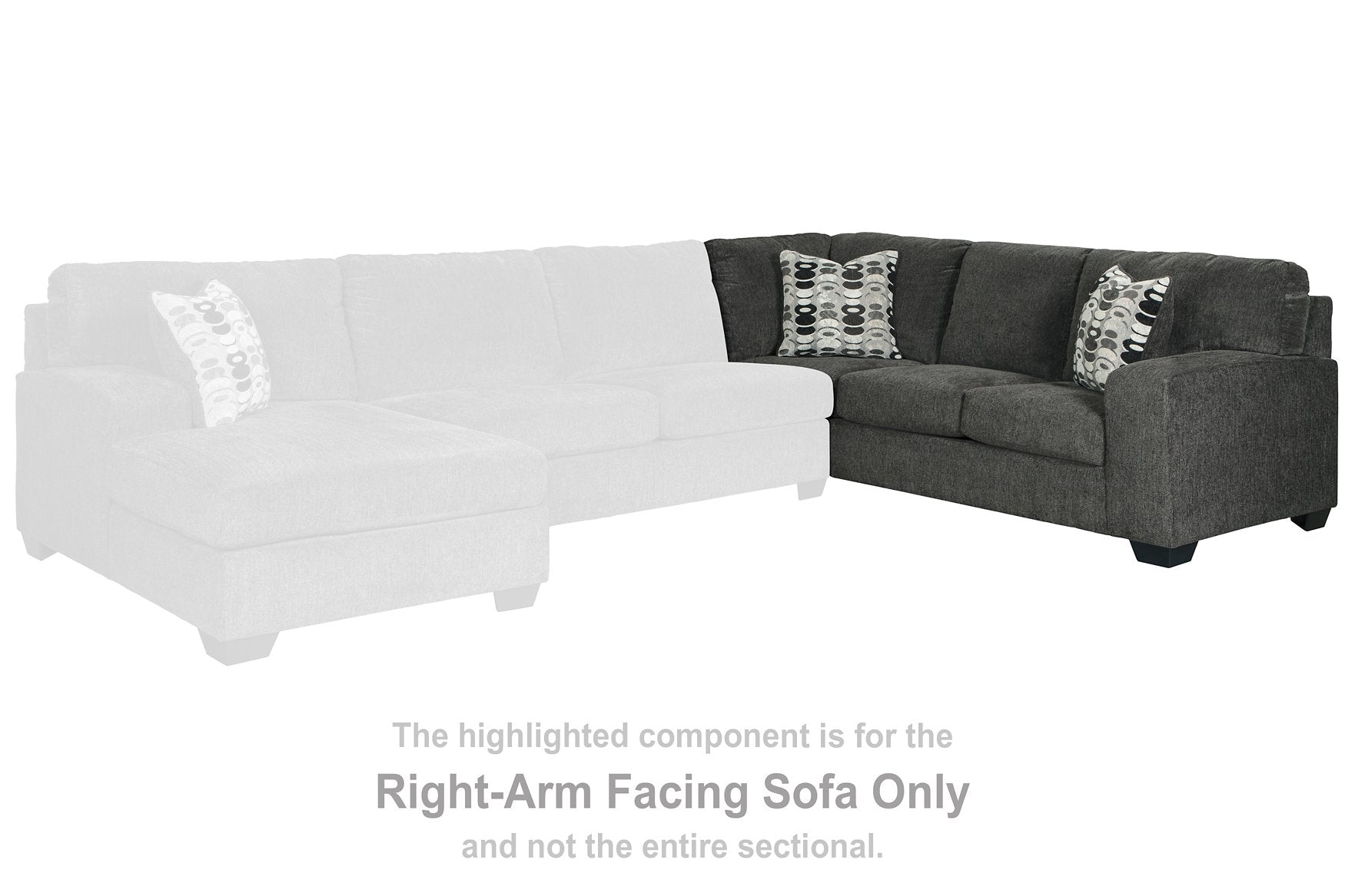 Ballinasloe 3-Piece Sectional with Chaise - Pull Up A Couch