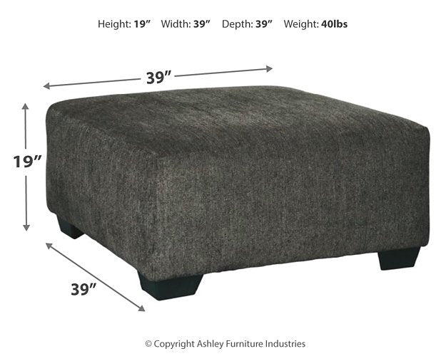 Ballinasloe Oversized Ottoman - Pull Up A Couch