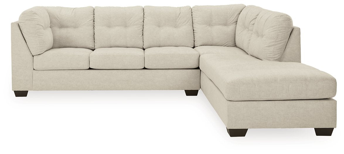 Falkirk 2-Piece Sectional with Chaise - Pull Up A Couch