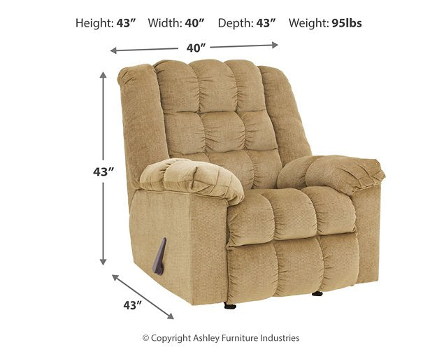 Ludden Recliner - Pull Up A Couch