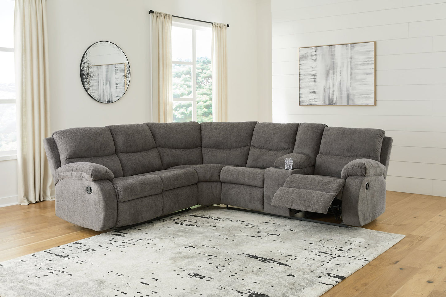 Museum 2-Piece Reclining Sectional - Pull Up A Couch