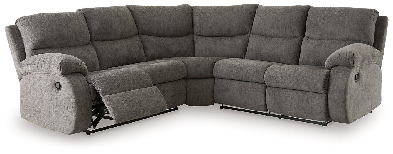 Museum 2-Piece Reclining Sectional - Pull Up A Couch