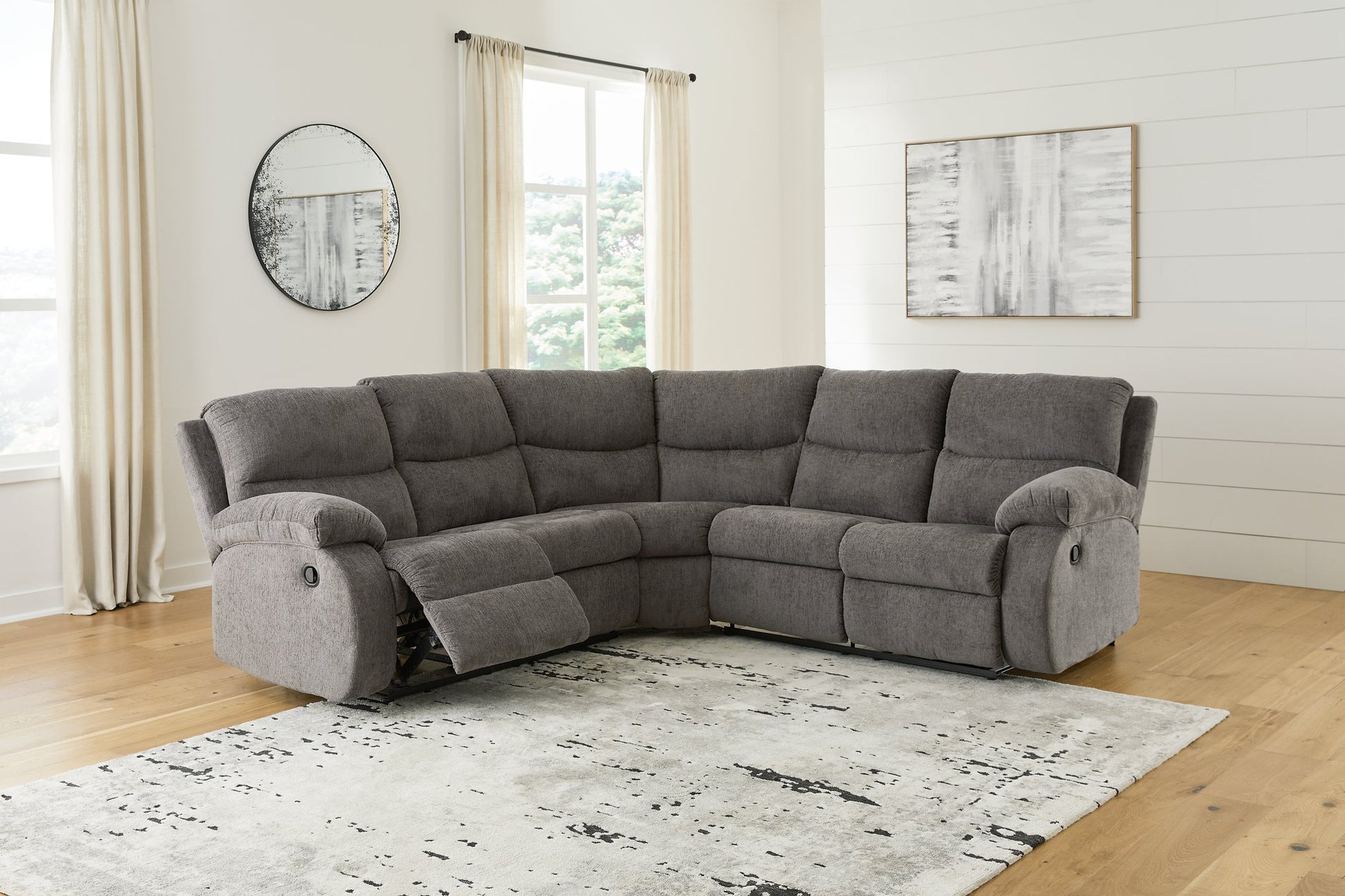 Museum 2-Piece Reclining Sectional - Pull Up A Couch