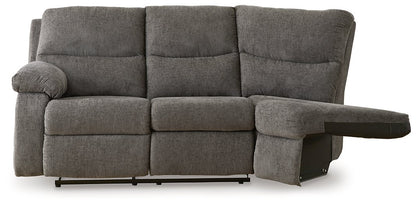 Museum 2-Piece Reclining Sectional - Pull Up A Couch