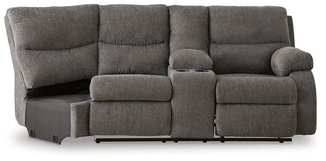 Museum 2-Piece Reclining Sectional - Pull Up A Couch