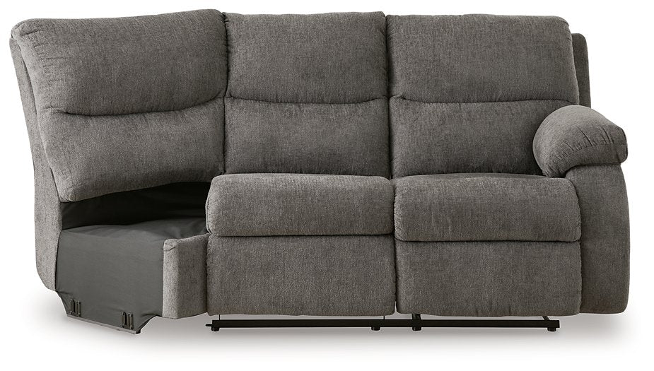 Museum 2-Piece Reclining Sectional - Pull Up A Couch