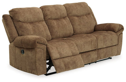 Huddle-Up Reclining Sofa with Drop Down Table - Pull Up A Couch