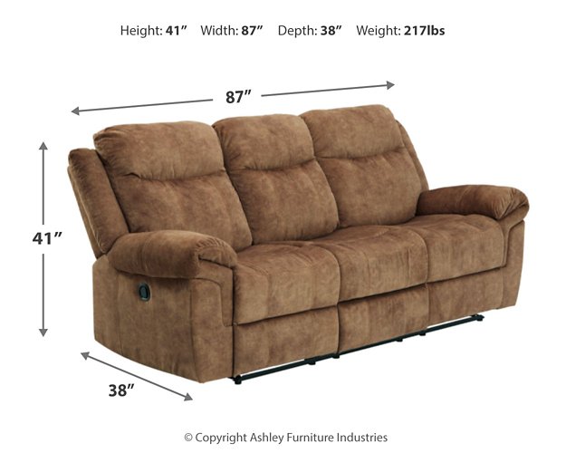 Huddle-Up Reclining Sofa with Drop Down Table - Pull Up A Couch