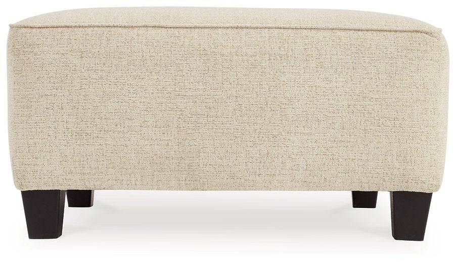 Abinger Oversized Accent Ottoman - Pull Up A Couch