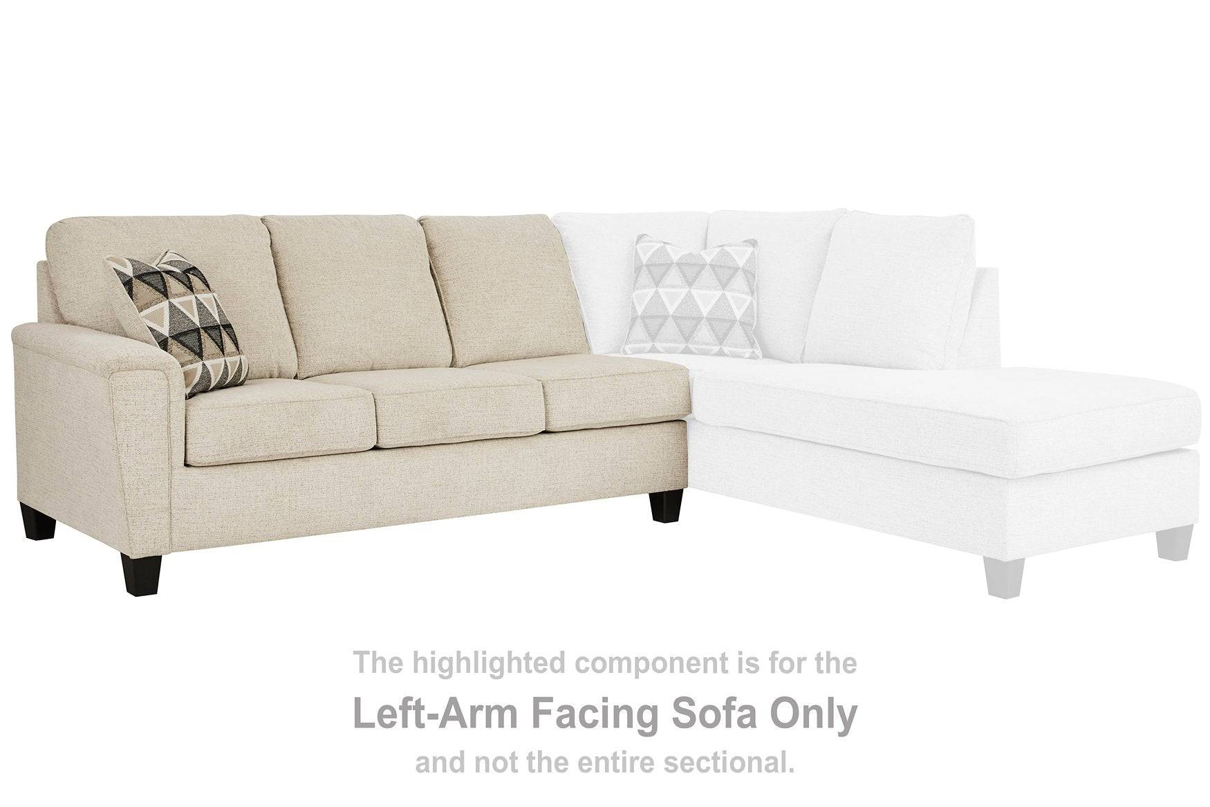 Abinger 2-Piece Sectional with Chaise - Pull Up A Couch